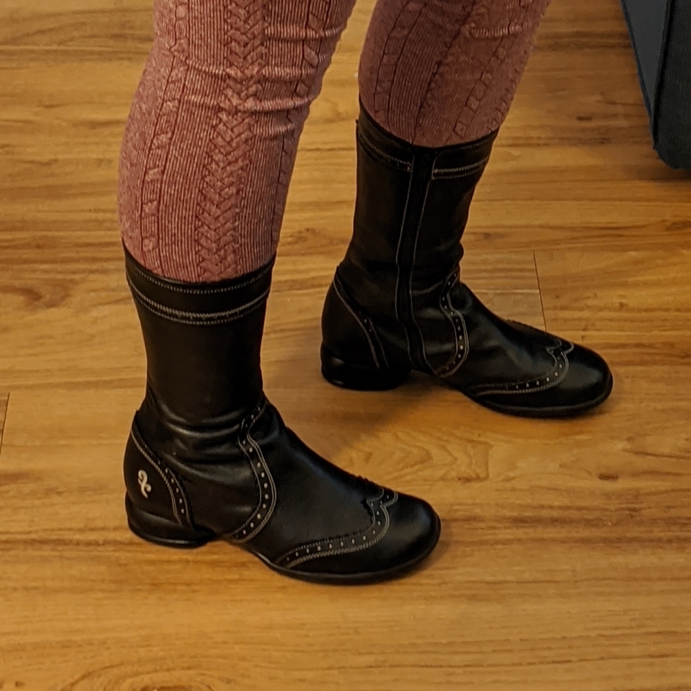John Fluevog Fellowship Heather Brogue Boots